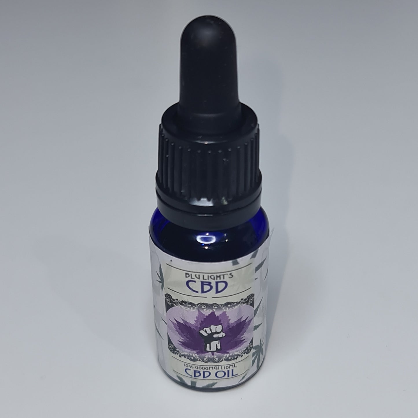 CBD OLJA 10% - 1.000mg/ 5.000mg CBD - Blu Light's CBD