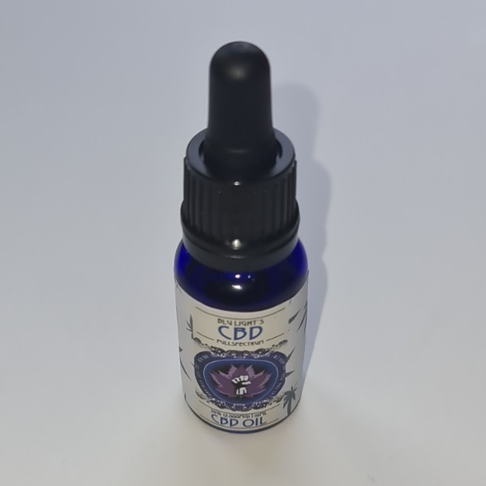 FULLSPECTRUM - CBD OLJA 20% - 2.000mg/ 10.000mg CBD - Blu Light's CBD